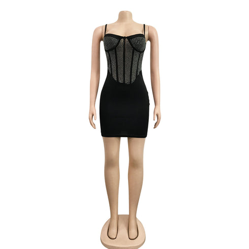 Sexy Women's Spaghetti Strap Bodycon Tube Dress