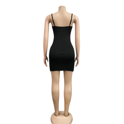 Sexy Women's Spaghetti Strap Bodycon Tube Dress