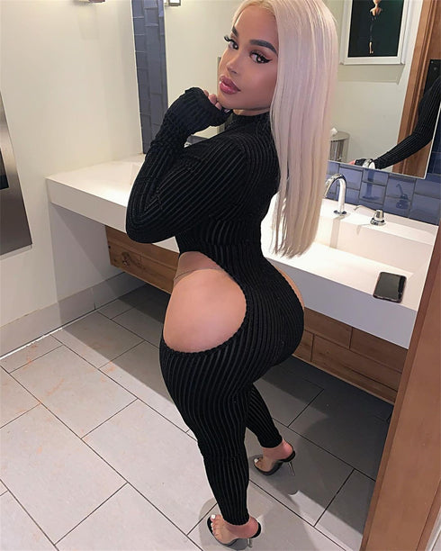 Sexy Women's Western Stylish Long Sleeve Jumpsuits