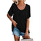 Simple Basic Women's Plus Size Short Sleeve T-Shirt