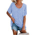 Simple Basic Women's Plus Size Short Sleeve T-Shirt