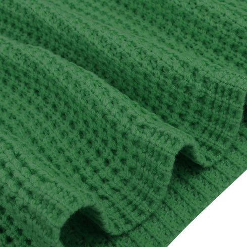 Simple Loose High Neck Pullover Sweater Women's Knit Tops