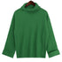 Simple Loose High Neck Pullover Sweater Women's Knit Tops