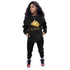 Simple Sportswear Hoodie Women's Two Piece Outfits