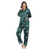 Simple Stylish Women's Loose Loungewear Tops Pant Pajama Sets