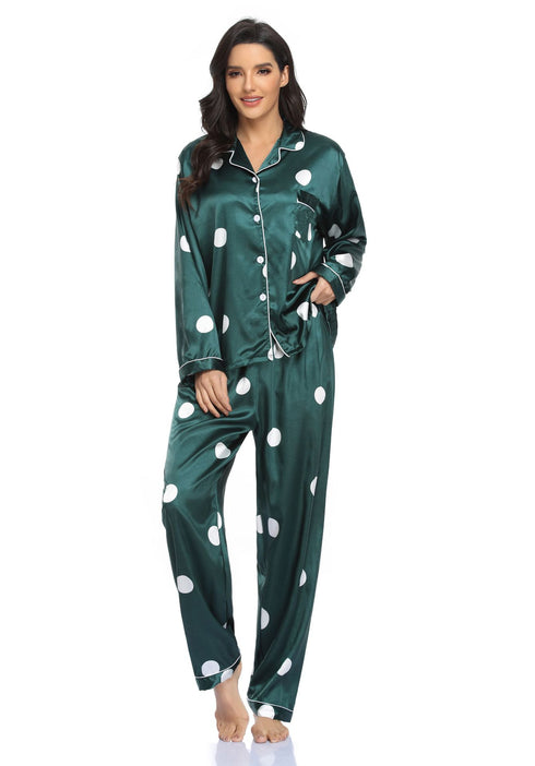 Simple Stylish Women's Loose Loungewear Tops Pant Pajama Sets