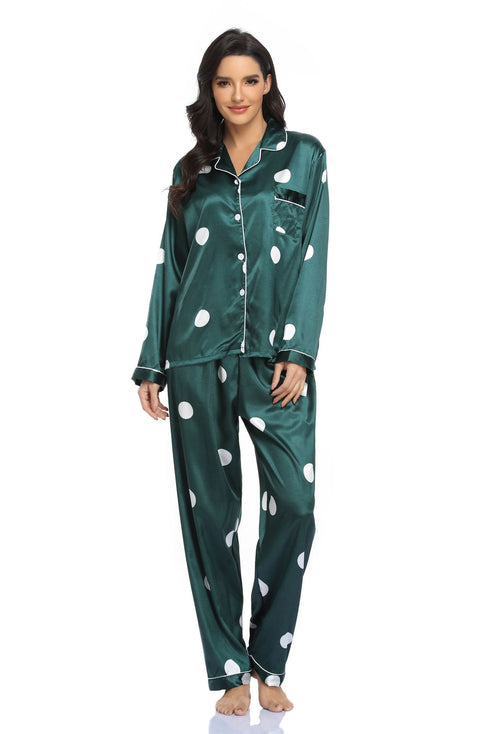 Simple Stylish Women's Loose Loungewear Tops Pant Pajama Sets