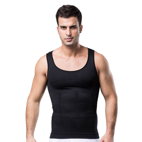 Slim Men’s Compression Tank Seamless Body Shaper Vest