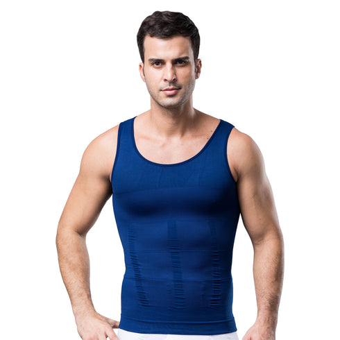 Slim Men’s Compression Tank Seamless Body Shaper Vest