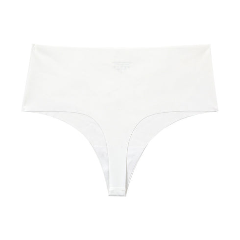 Sport Breathable Underpants Women's High Waist Thong Panties