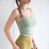 Sport Yoga Women's Spaghetti Strap Tank with Bra Pads