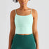 Sport Yoga Women's Spaghetti Strap Tank with Bra Pads