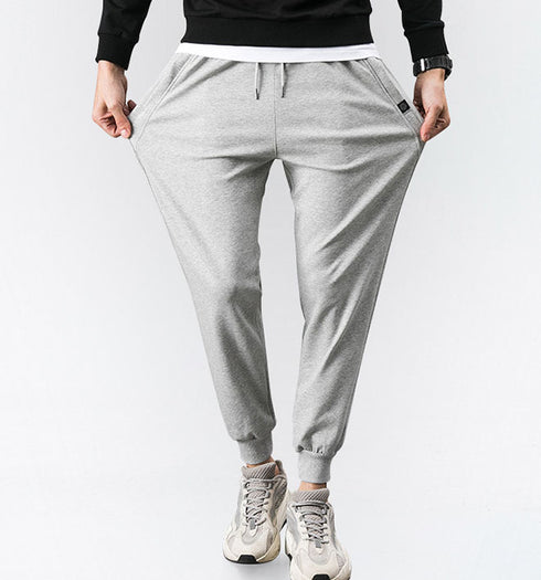 Sports Casual Men's Plus Size Drawstring Joggers Sweatpants