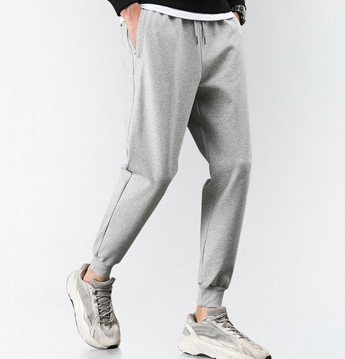 Sports Casual Men's Plus Size Drawstring Joggers Sweatpants