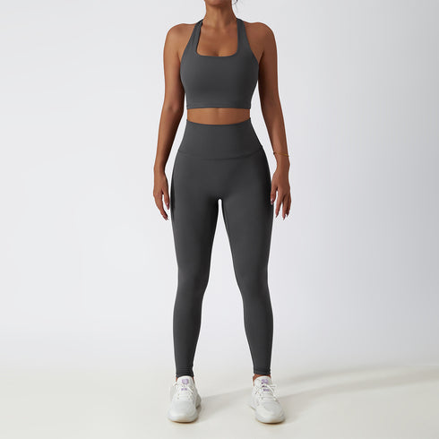 Sports Tank Pants Yoga Suit Women's Activewear Sets