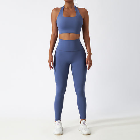 Sports Tank Pants Yoga Suit Women's Activewear Sets