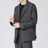 Spring Men's Stylish Casual Long Sleeve Plus Size Suit Jacket