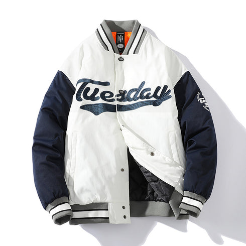 Streetwear Men's Baseball Jacket Bomber Coats