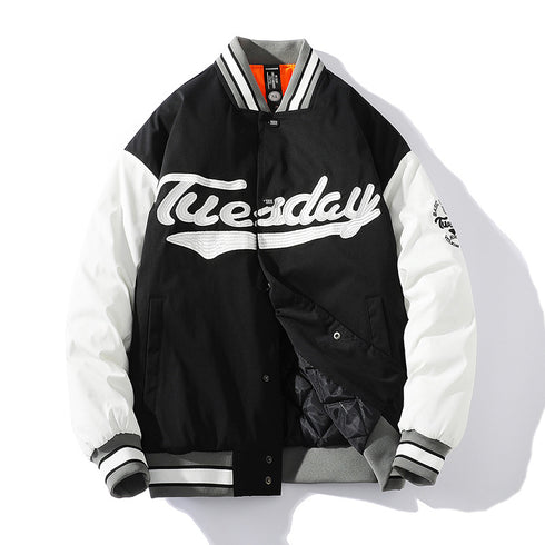 Streetwear Men's Baseball Jacket Bomber Coats