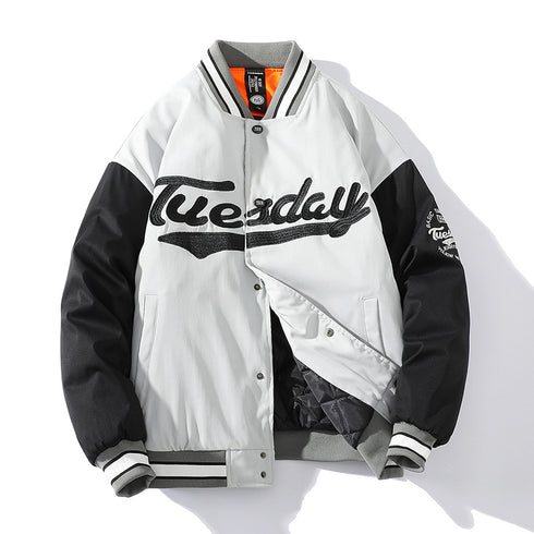 Streetwear Men's Baseball Jacket Bomber Coats