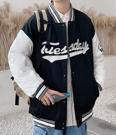 Streetwear Men's Baseball Jacket Bomber Coats
