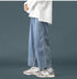 Streetwear Men's Fashion Denim Straight Leg Jeans