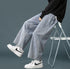 Streetwear Men's Fashion Denim Straight Leg Jeans