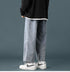 Streetwear Men's Fashion Denim Straight Leg Jeans
