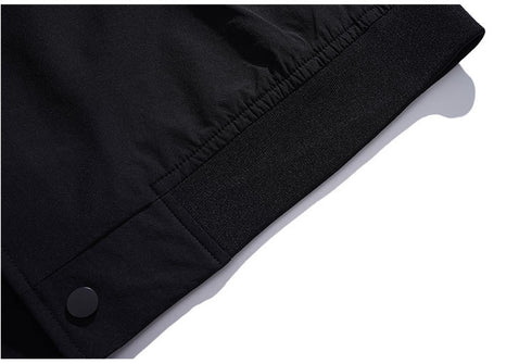 Streetwear Men's Windbreaker Plus Size Baseball Jacket