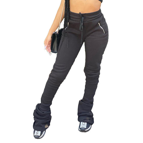 Streetwear Young Women's Loose Thick Sportswear Pants