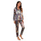 Stylish Button Sleepwear Women's Stretchy Loungewear Pajama Sets