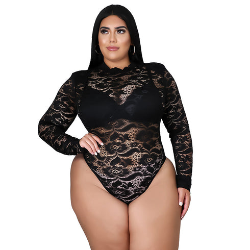 Stylish Delicate Lace Women's Sexy Two Piece Outfits