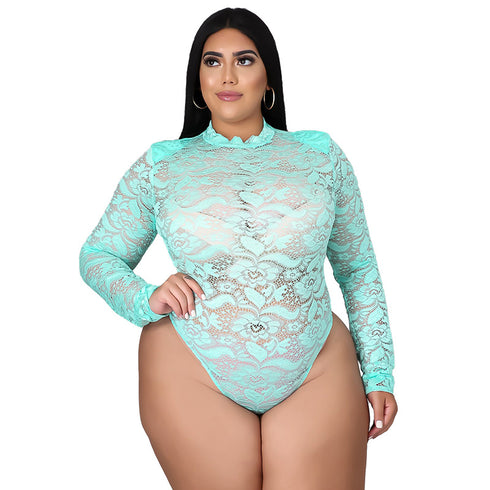 Stylish Delicate Lace Women's Sexy Two Piece Outfits