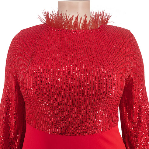 Stylish Elegant Plus Size Women's Maxi Dresses