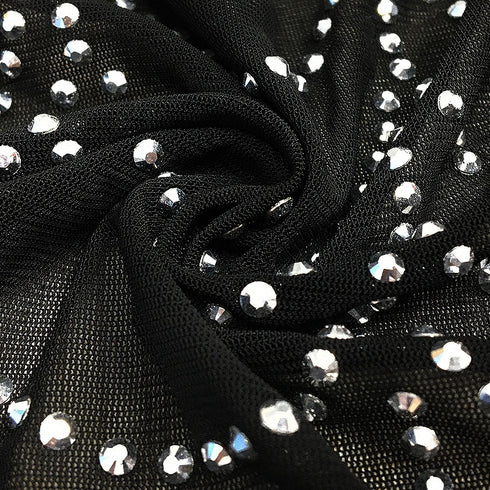 Stylish Fluoroscopy Gauze Women's Long Sleeve Maxi Dresses