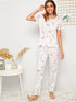 Stylish Loungewear Women's Printed Pant Pajama Sets