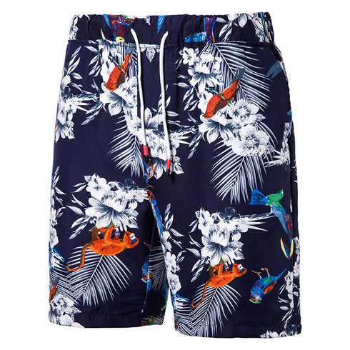 Stylish Men's Casual Beach Shorts with Pockets
