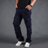 Stylish Men's Multi-Pocket Solid Casual Cargo Pants