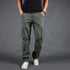 Stylish Men's Multi-Pocket Solid Casual Cargo Pants
