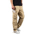 Stylish Men's Multi-Pocket Solid Casual Cargo Pants