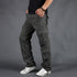 Stylish Men's Multi-Pocket Solid Casual Cargo Pants