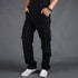 Stylish Men's Multi-Pocket Solid Casual Cargo Pants