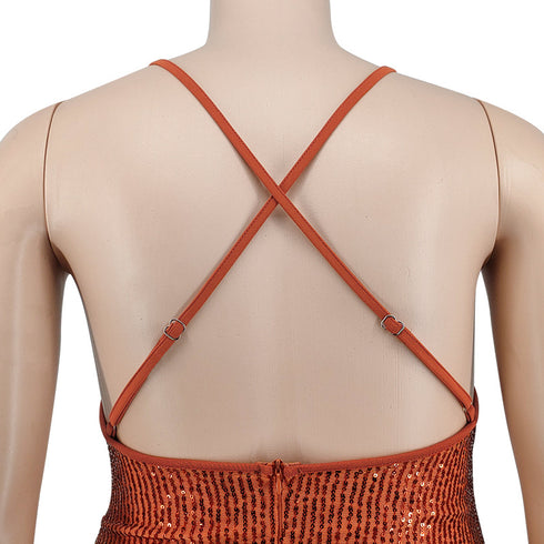 Stylish Plus Size Hip Wrap Nightclub Dress for Women