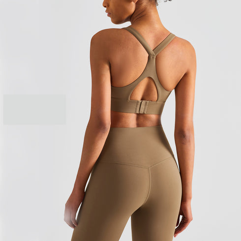 Stylish Women's Fitness Back Hollow Out Bralette Bra