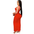 Stylish Women's Irregularity Cut Hollow Out Maxi Dresses