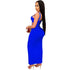 Stylish Women's Irregularity Cut Hollow Out Maxi Dresses
