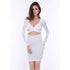 Stylish Women's Long Sleeve Bodycon Sexy Nightclub Dress