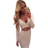 Stylish Women's Long Sleeve Bodycon Sexy Nightclub Dress