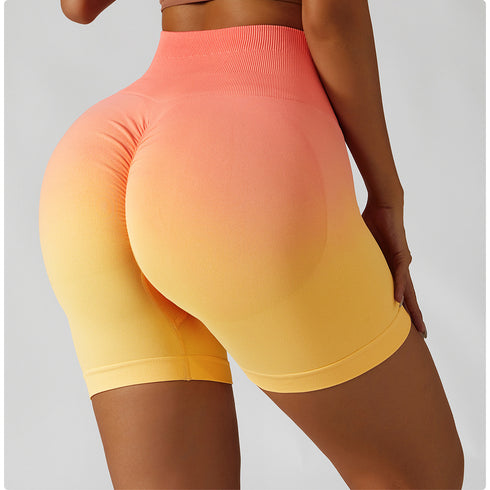 Stylish Women's Outdoor High Waist Stretchy Yoga Shorts