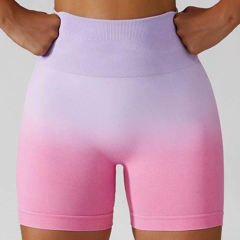 Stylish Women's Outdoor High Waist Stretchy Yoga Shorts